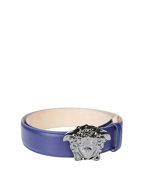 versace medusa belt blue|Versace Medusa belt sale.